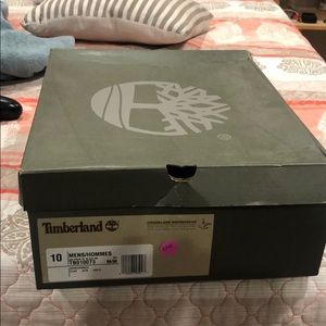 Timberland boots men’s size 10 black color